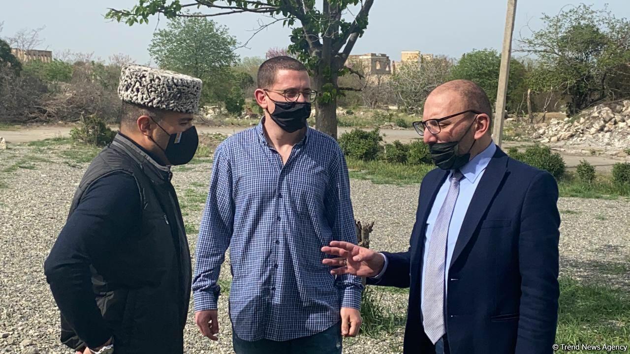 Завершилась поездка израильских журналистов в Агдам