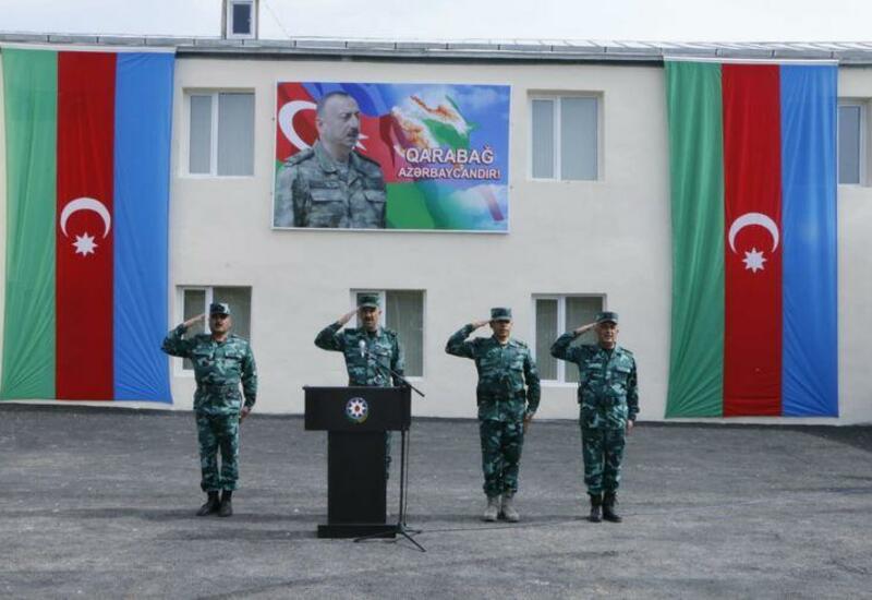 На границе с Арменией открылась еще одна воинская часть