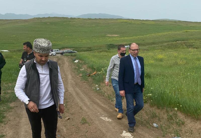 Продолжается визит израильских журналистов на освобожденные территории Азербайджана