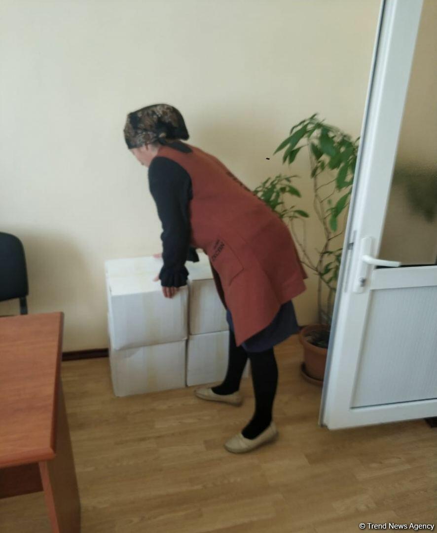 По инициативе депутата Севиль Микаиловой оказана продовольственная помощь семьям шехидов и малообеспеченным семьям в Худате