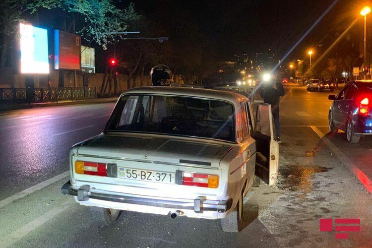 В Баку участники ДТП избили виновника аварии