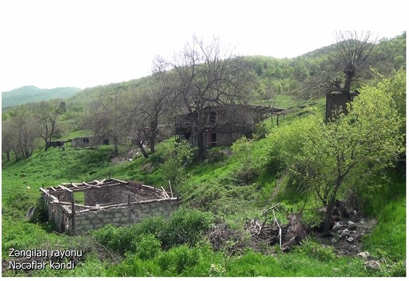 Минобороны показало еще одно село в Зангилане
