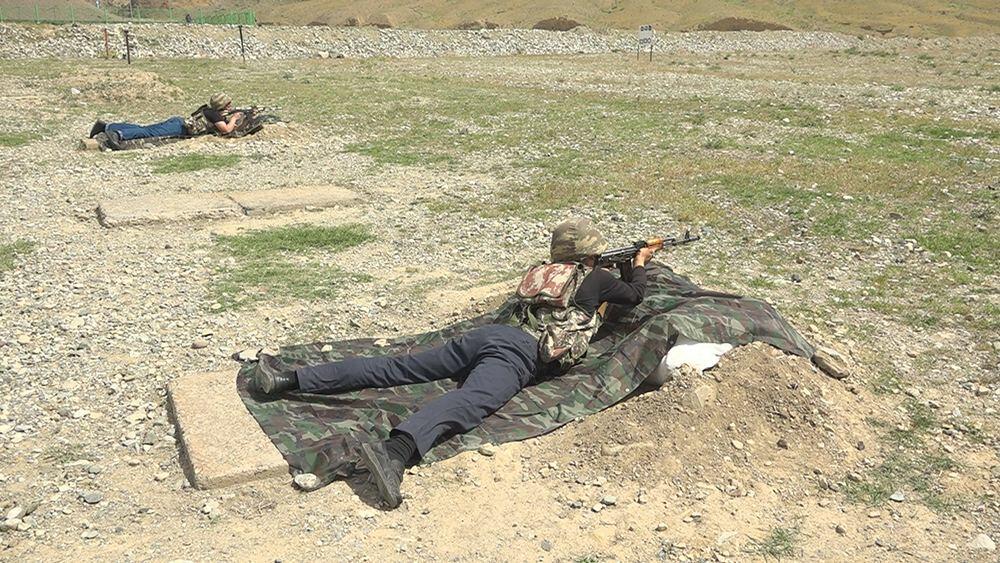 Ордубадские школьники приняли участие в занятиях армии Нахчывана