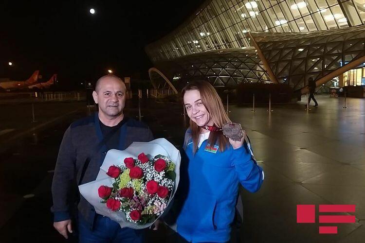 Восьмикратная чемпионка Европы Мария Стадник вернулась в Баку