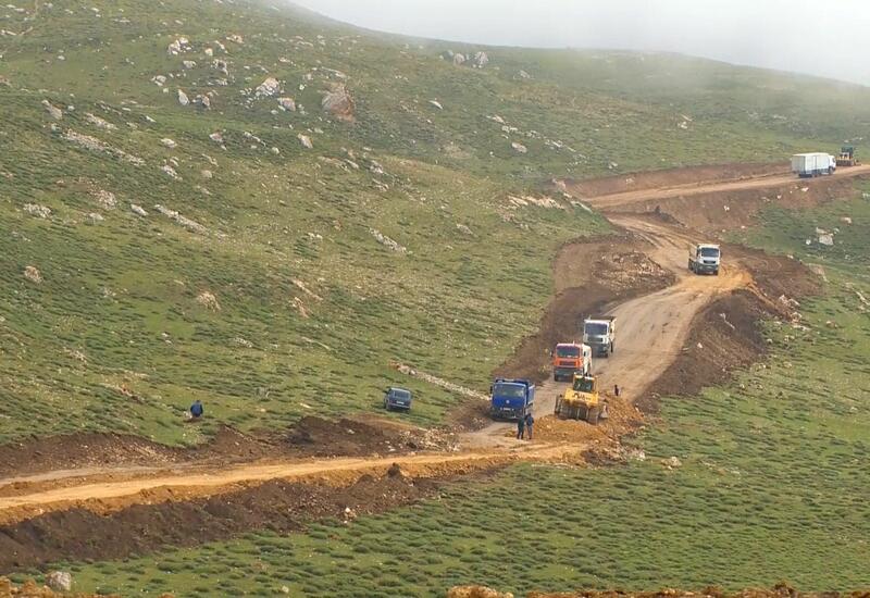 Продолжается строительство новой дороги из Губы в Хыналыг