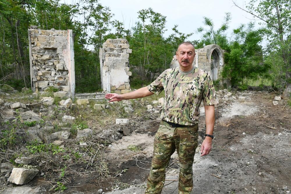 Президент Ильхам Алиев и Первая леди Мехрибан Алиева посетили Джебраильский и Зангиланский районы
