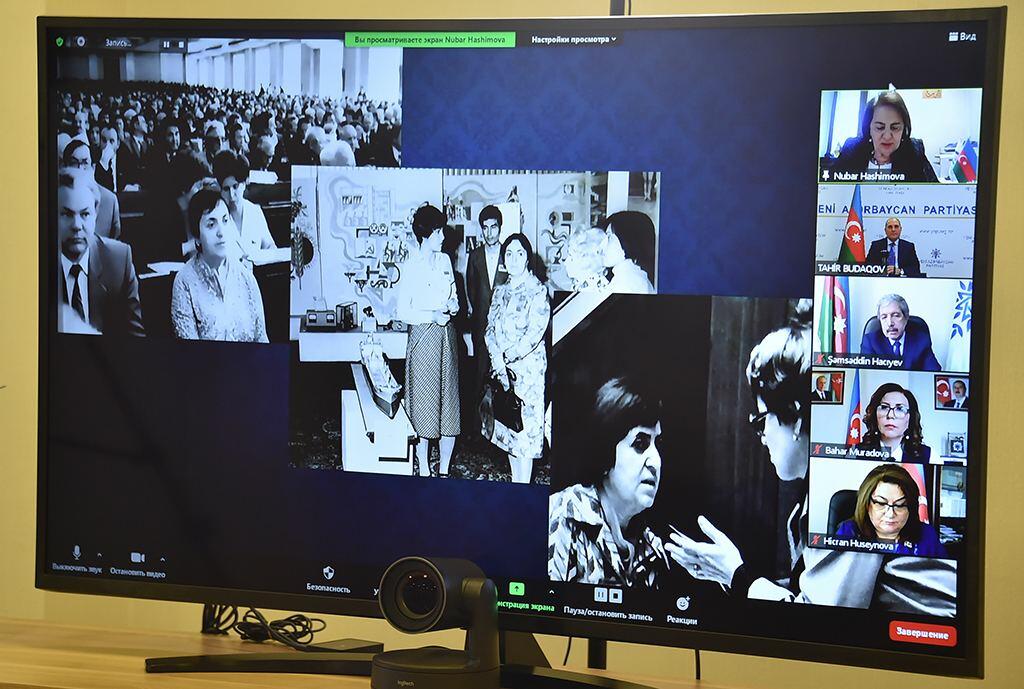 YAP-ın təşkilatçılığı ilə akademik Zərifə Əliyevanın doğum gününə həsr edilmiş videokonfrans keçirilib