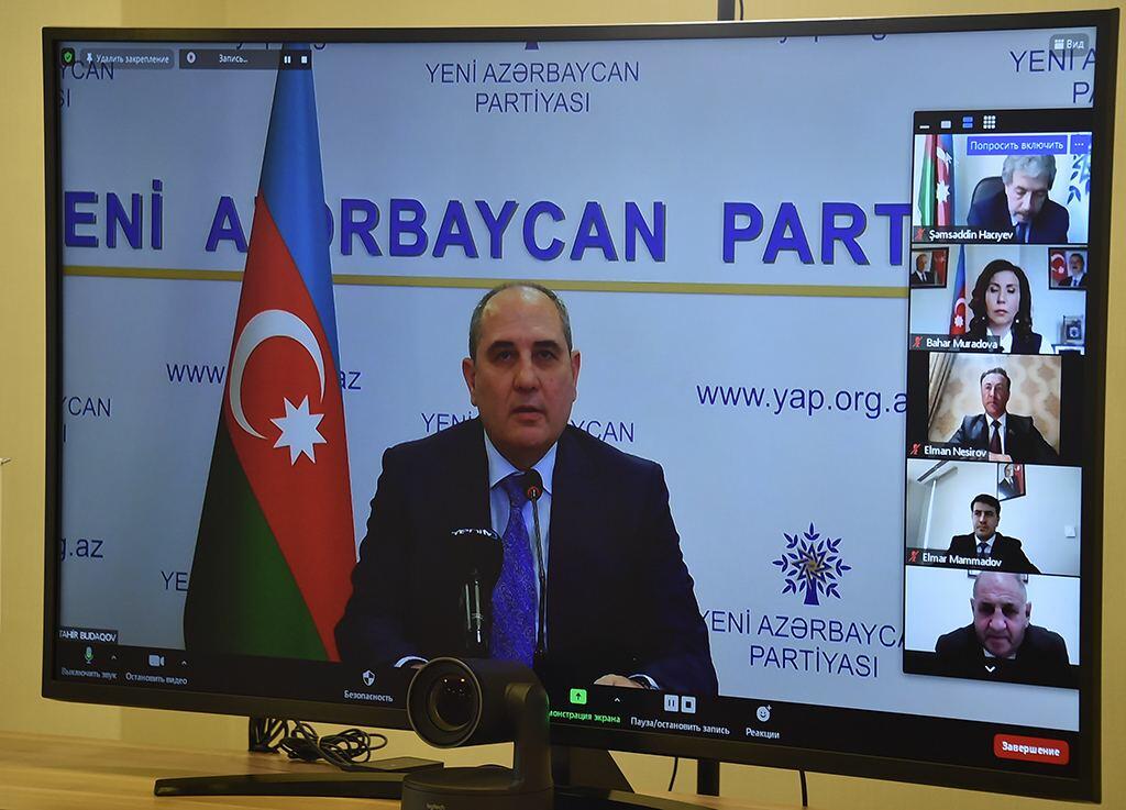 YAP-ın təşkilatçılığı ilə akademik Zərifə Əliyevanın doğum gününə həsr edilmiş videokonfrans keçirilib