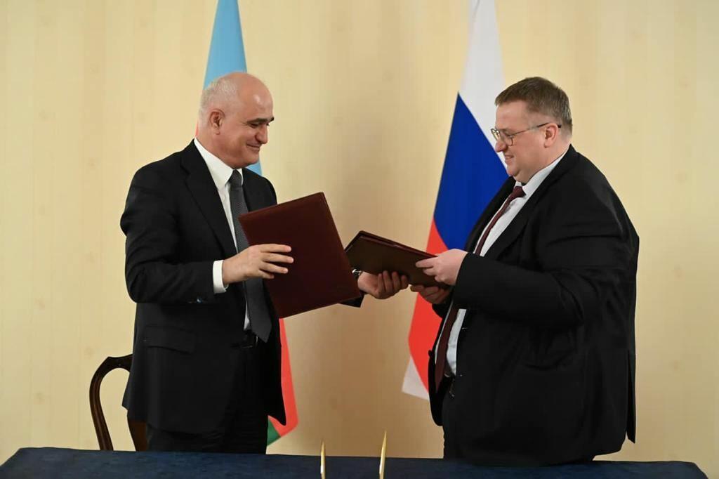 Подписан Протокол по вопросам экономического сотрудничества между Азербайджаном и Россией