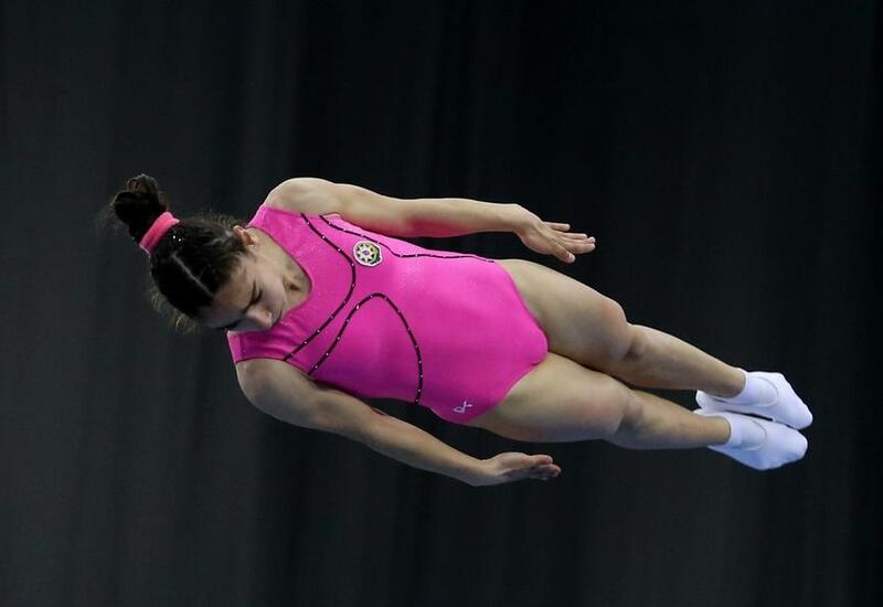 Азербайджанская гимнастка вышла в полуфинал чемпионата Европы