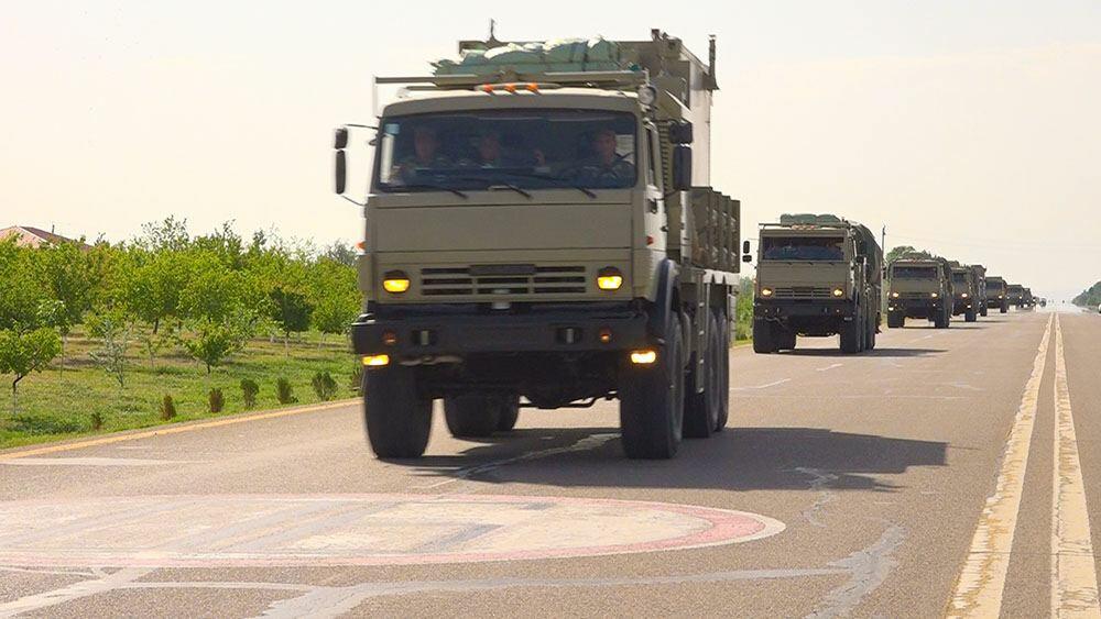 Командно-штабные учения в войсках Нахчыванского гарнизона