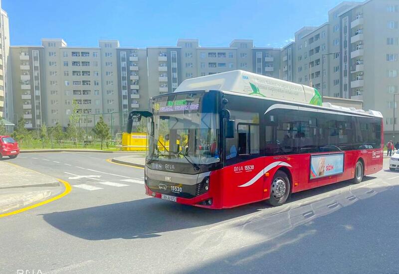 В Баку открылся новый автобусный маршрут