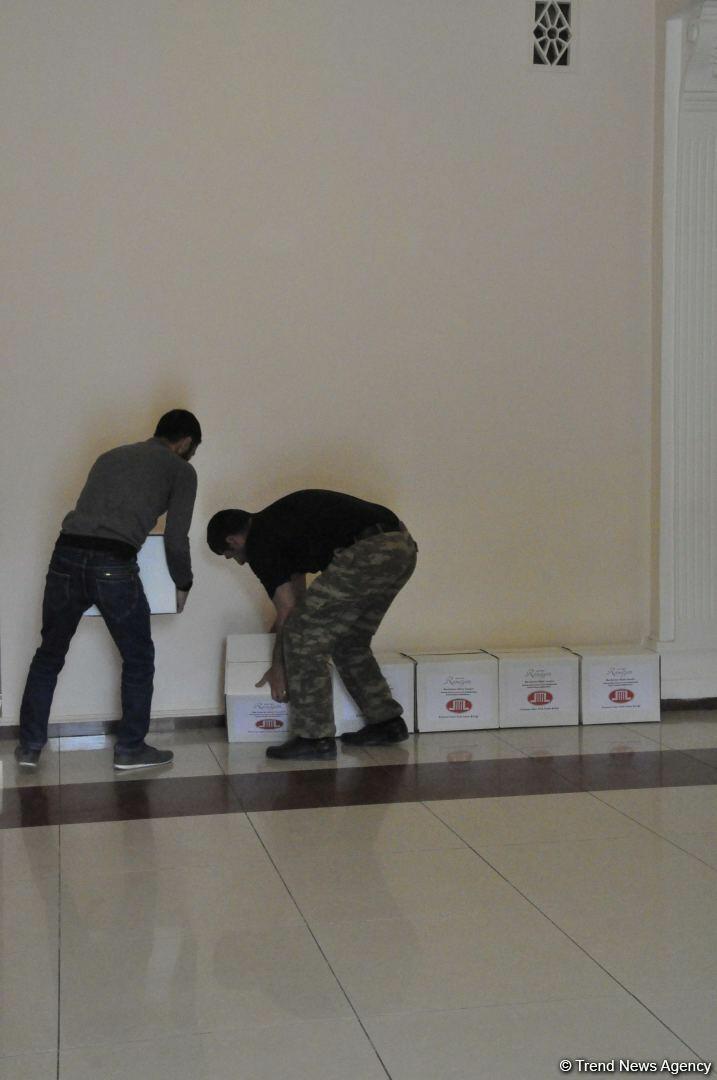 По инициативе депутата Севиль Микаиловой оказана продовольственная помощь семьям шехидов и малообеспеченным семьям в Худате
