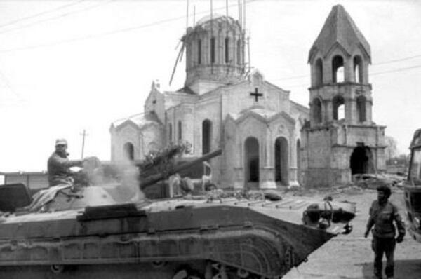 Армяне пытаются выдать православную церковь в Шуше за свою