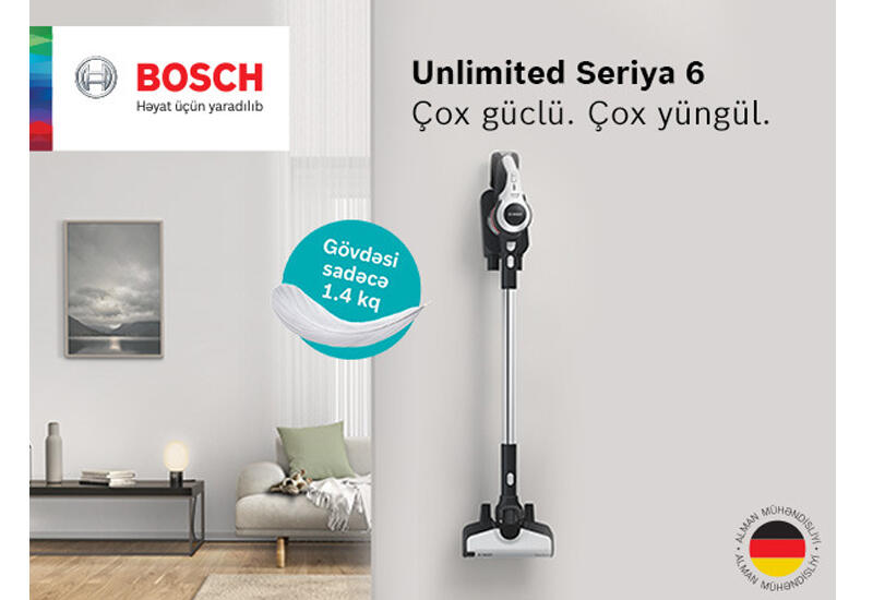Bosch bütün zamanların ən çevik tozsoranını təqdim edir