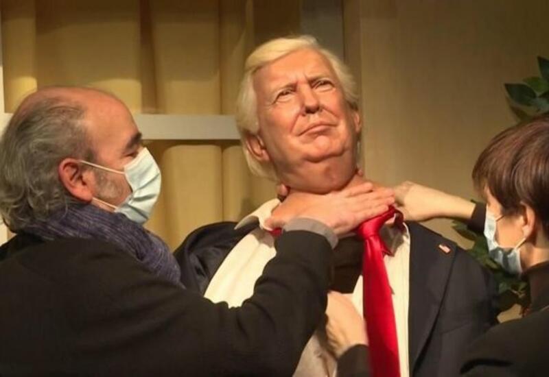 Сторонники Трампа намерены выкупить у Музея Гревен его статую