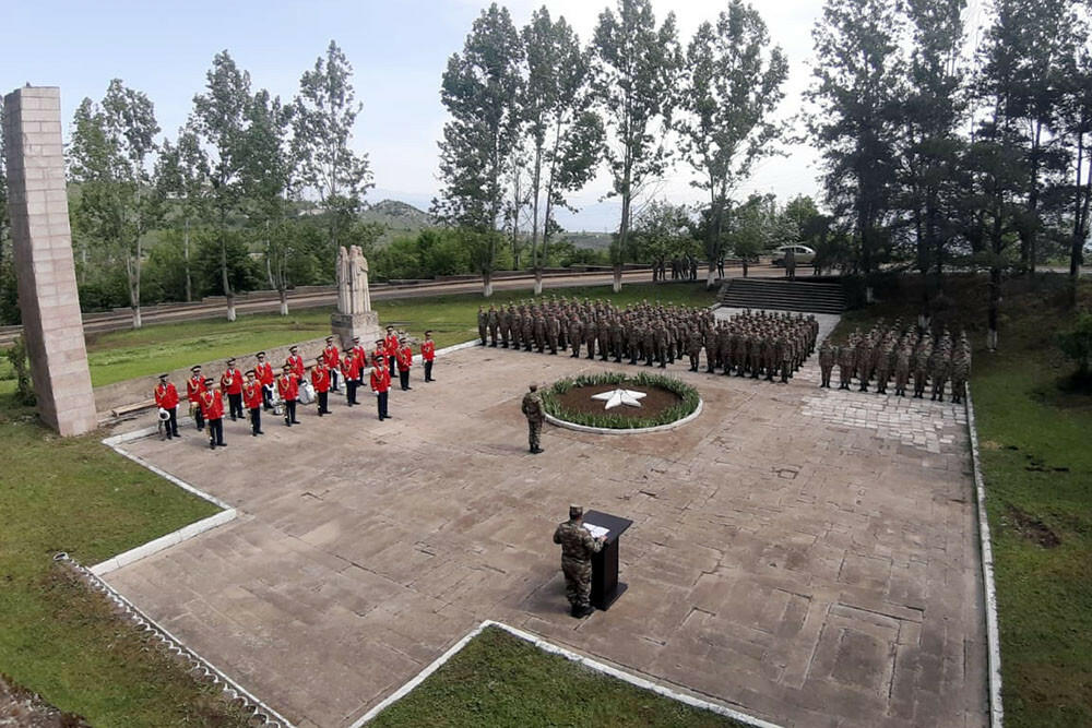 В Шуше отметили 76-ю годовщину Победы во Второй мировой войне