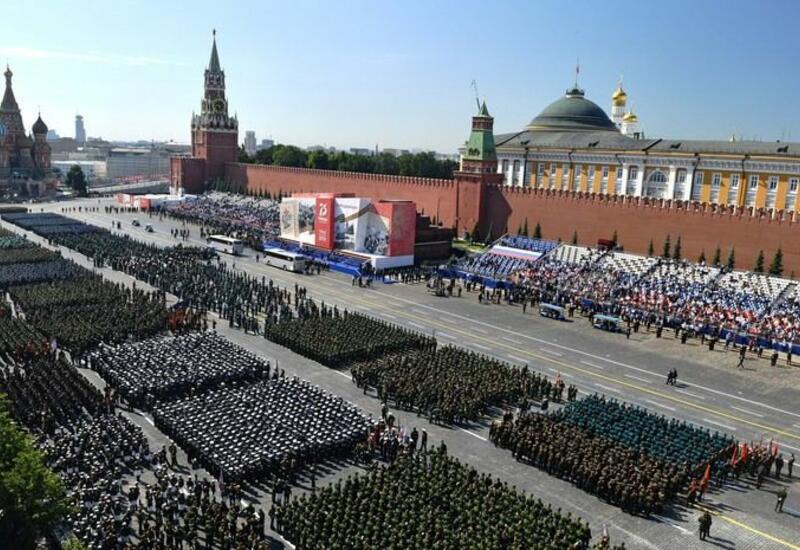 Парад Победы на Красной площади в Москве