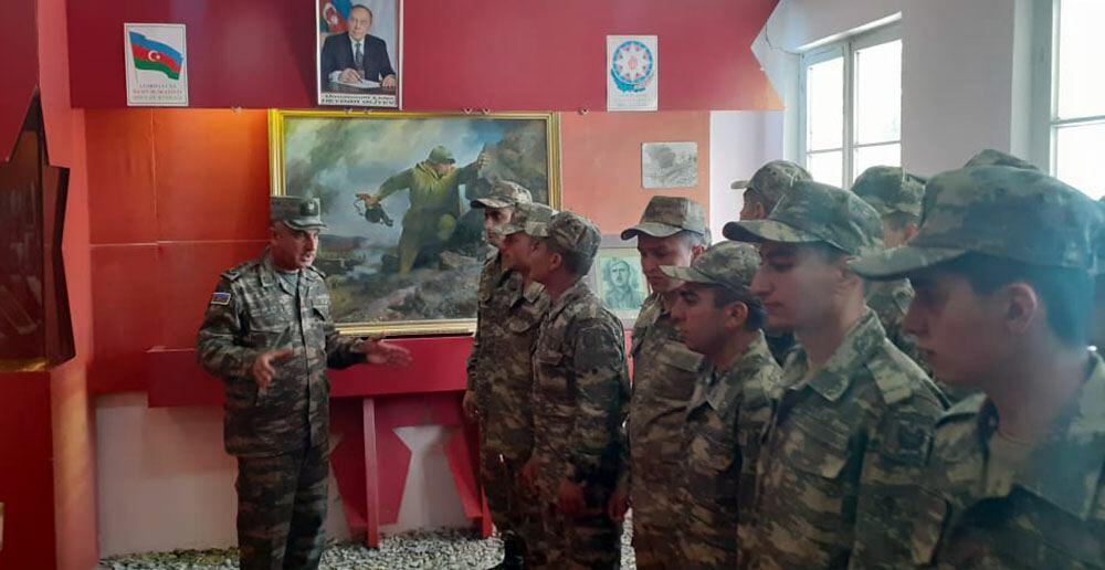 В Азербайджанской Армии проведены мероприятия по случаю 76-й годовщины Победы