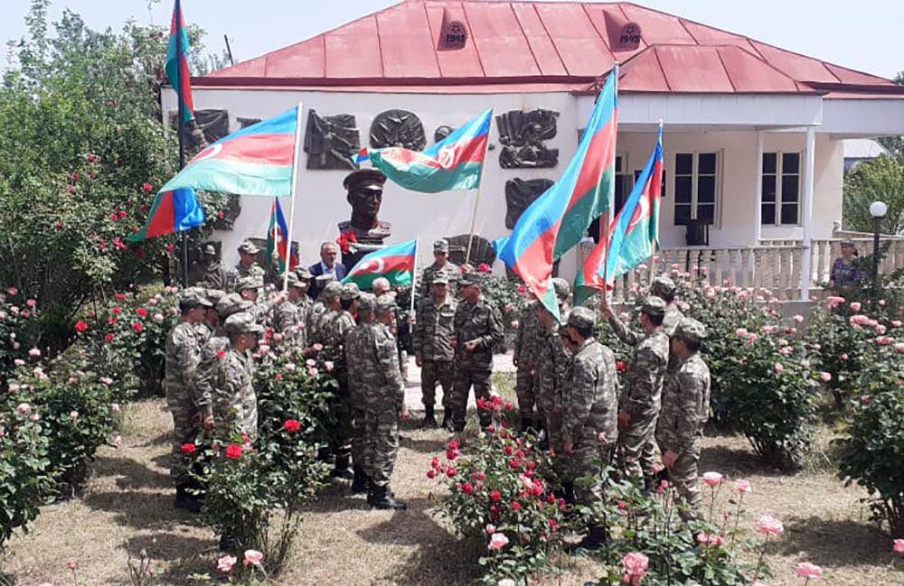 В Азербайджанской Армии проведены мероприятия по случаю 76-й годовщины Победы
