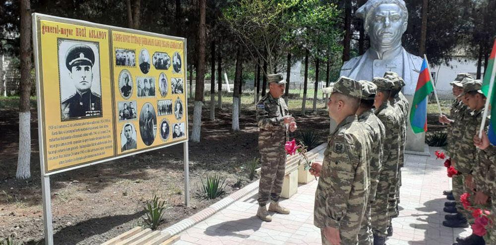 В Азербайджанской Армии проведены мероприятия по случаю 76-й годовщины Победы