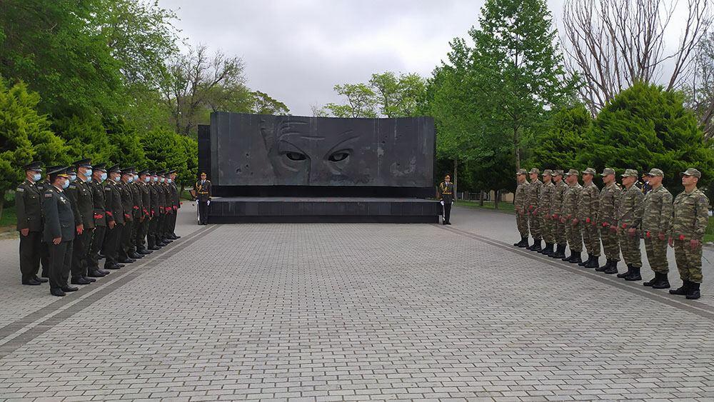В Азербайджанской Армии проведены мероприятия по случаю 76-й годовщины Победы