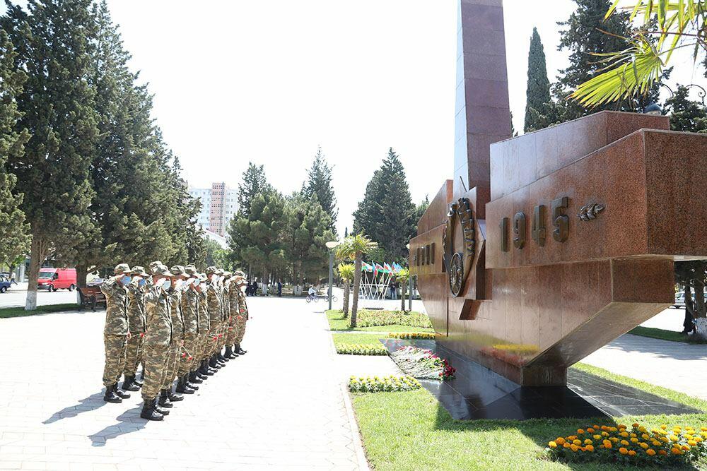 В Азербайджанской Армии проведены мероприятия по случаю 76-й годовщины Победы