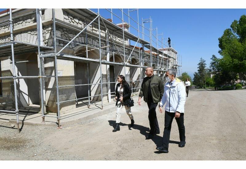 Şuşa Yaradıcılıq Mərkəzinin yerləşəcəyi bina ilə tanışlıq