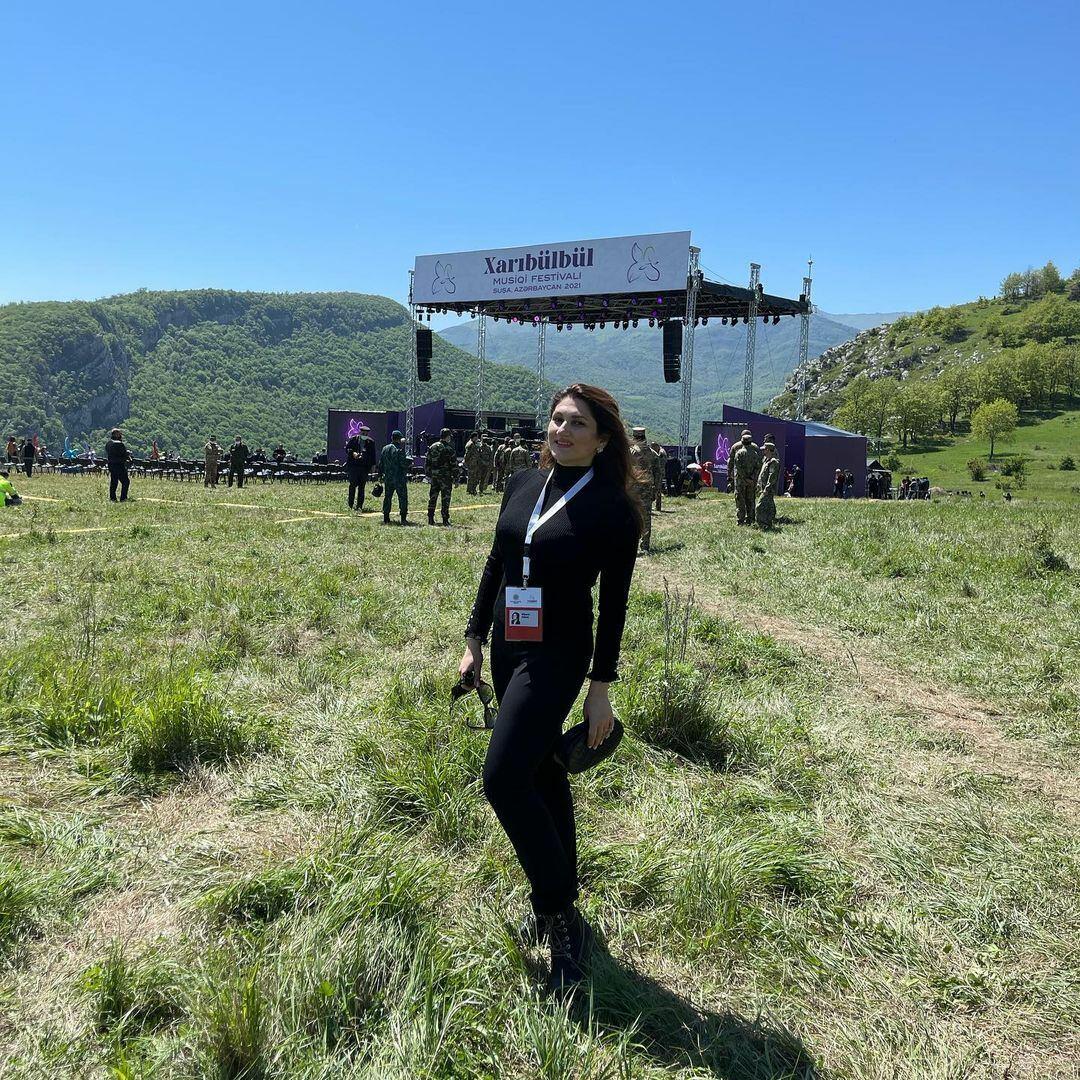 "Мечта сбылась!" - Динара Алиева на фестивале "Харыбюльбюль" в городе Шуша