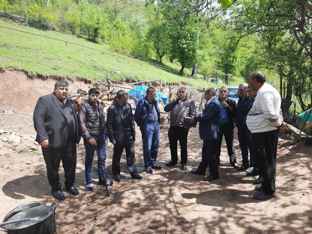 Millət vəkili Arzu Nağıyev Tovuz və Gədəbəydə şəhid, qazi ailələri və seçicilərlə görüşüb