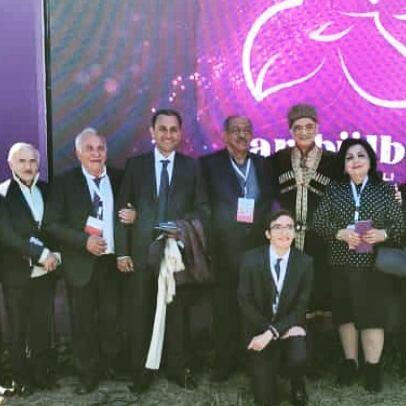 Во время исполнения "Баяты Шираз" над Джыдыр дюзю в небе парил орел