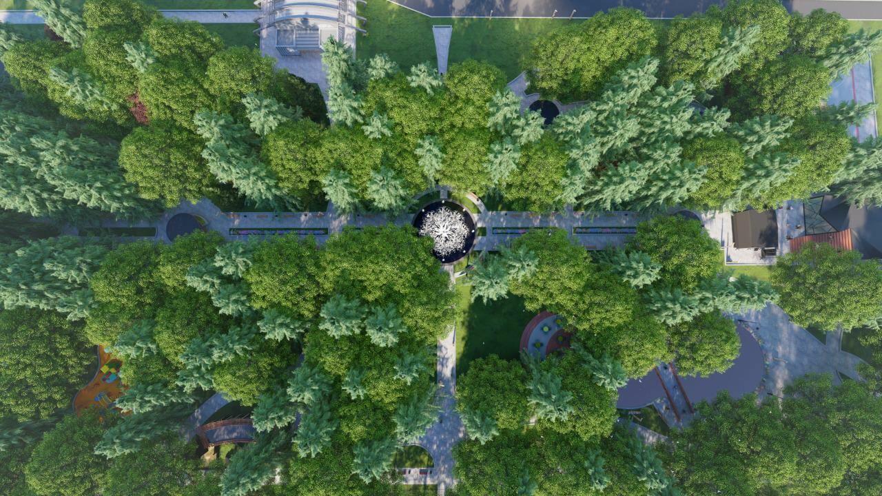Xaçmaz rayonunda Zəfər parkı inşa edilir