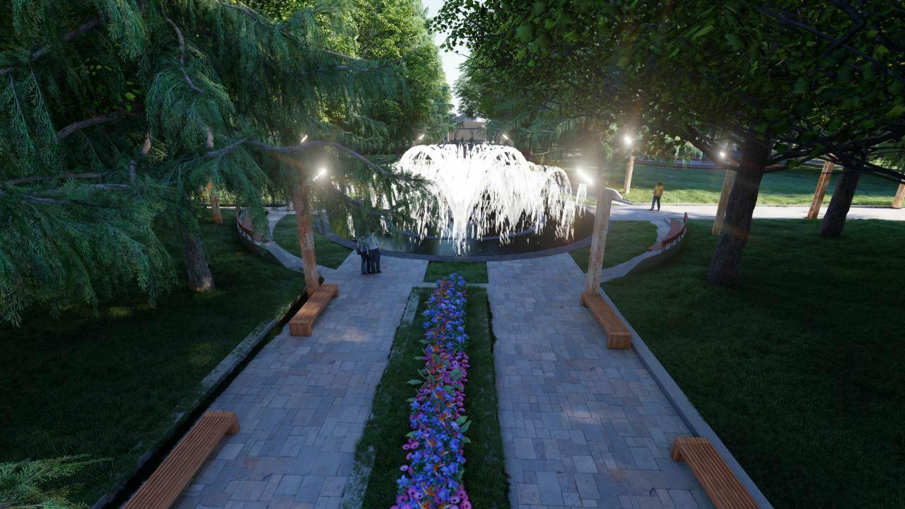 Xaçmaz rayonunda Zəfər parkı inşa edilir