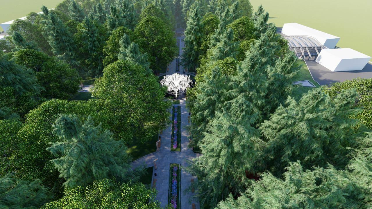 Xaçmaz rayonunda Zəfər parkı inşa edilir