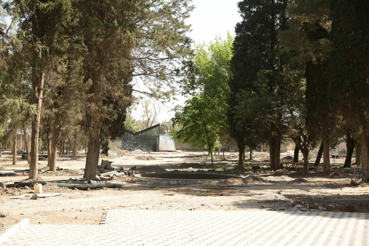 Xaçmaz rayonunda Zəfər parkı inşa edilir