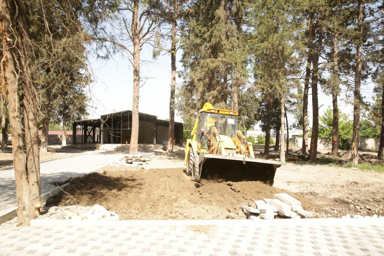 Xaçmaz rayonunda Zəfər parkı inşa edilir