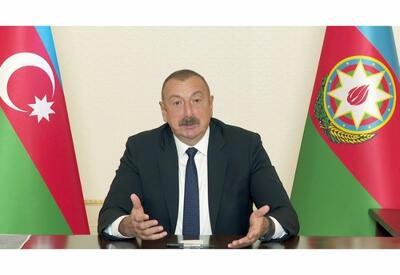 Президент Ильхам Алиев: Статус Нагорного Карабаха обсуждению не подлежит