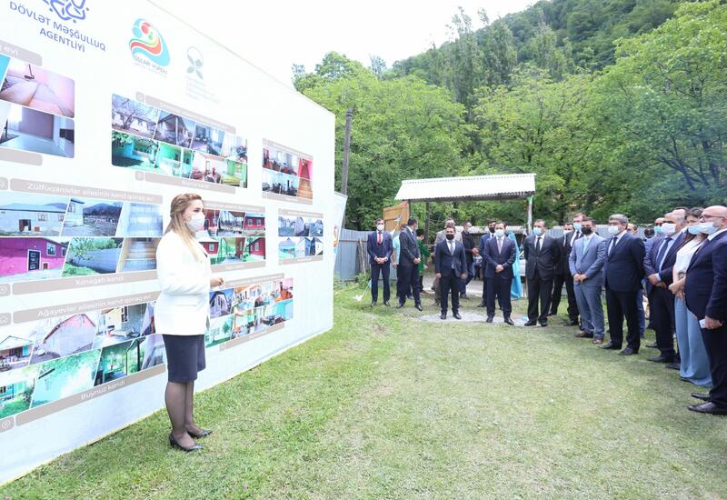 İsmayıllı rayonunda dövlət dəstəyi ilə 15 kənd qonaq evi yaradılıb