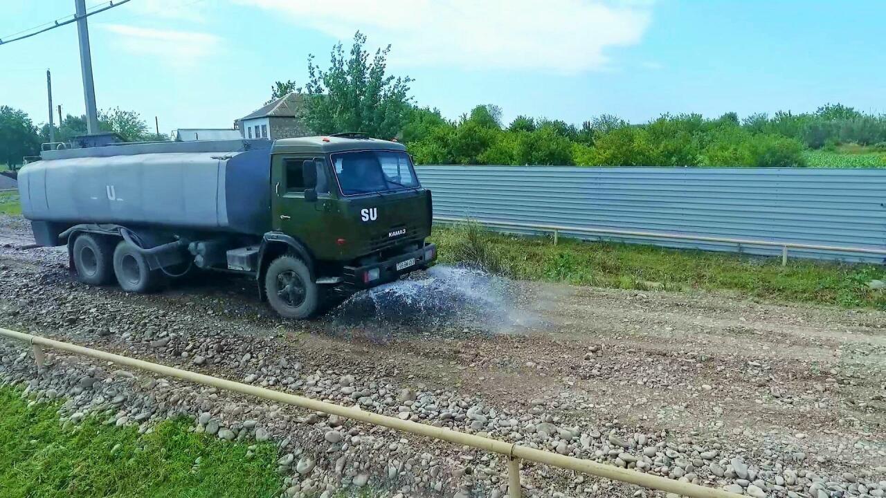 В Тертере реконструируются дороги