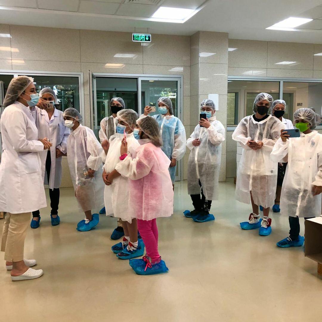 В этот раз продукция компании GAZELLİ GROUP была изготовлена детьми