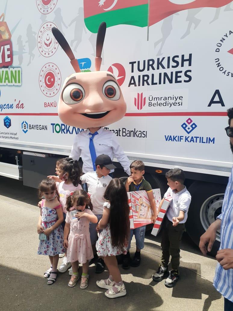 “Hədiyyə Kərvanı” Türkidəyən Azərbaycana gəldi!