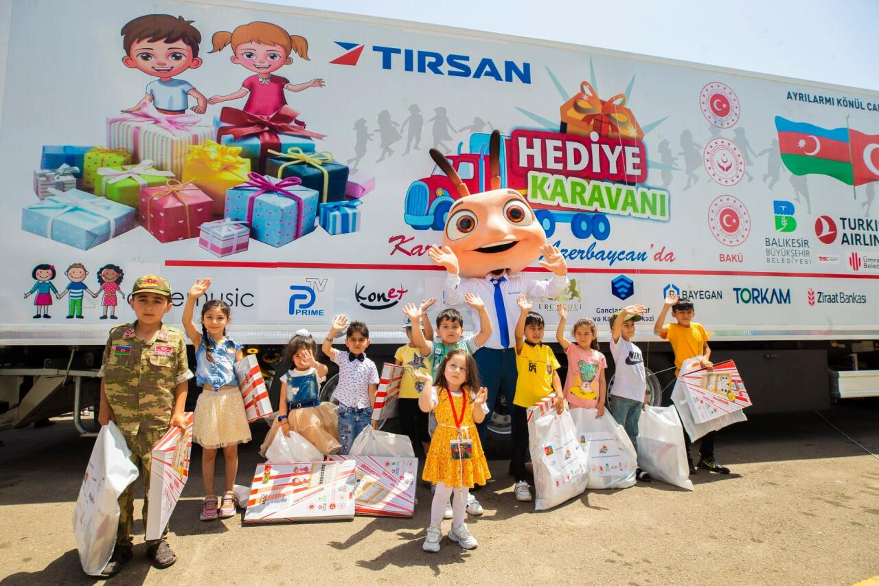 “Hədiyyə Kərvanı” Türkidəyən Azərbaycana gəldi!