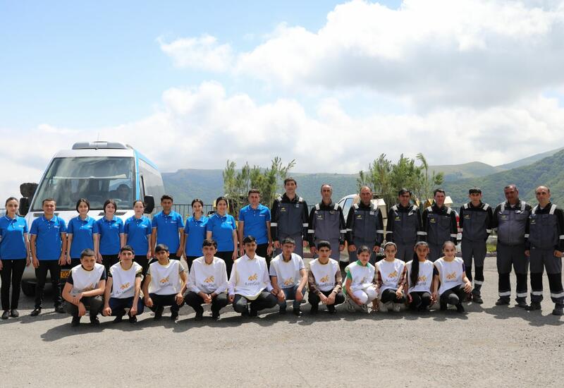 ЗАО "AzerGold" совместно с Общественным объединением "Региональное развитие" осуществило экологическую акцию