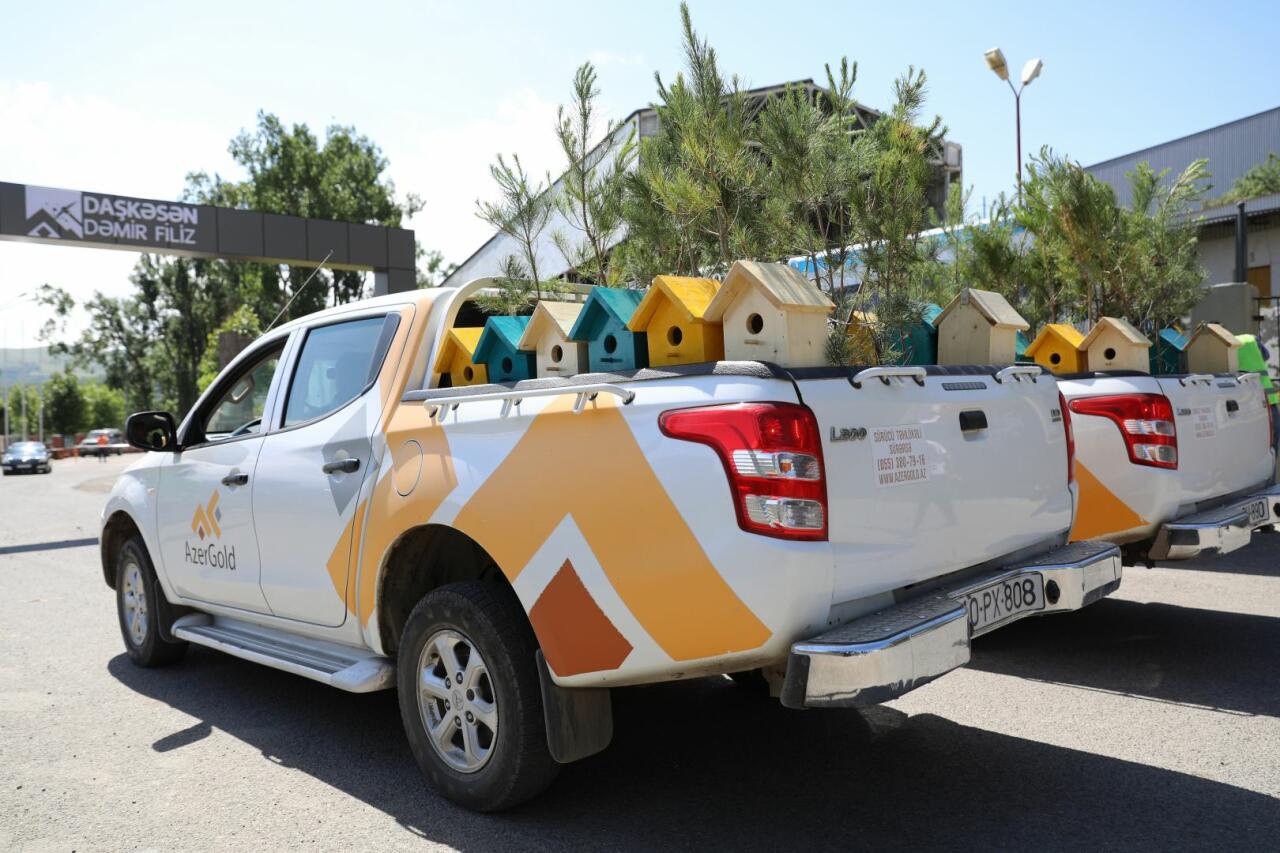 ЗАО "AzerGold" совместно с Общественным объединением "Региональное развитие" осуществило экологическую акцию