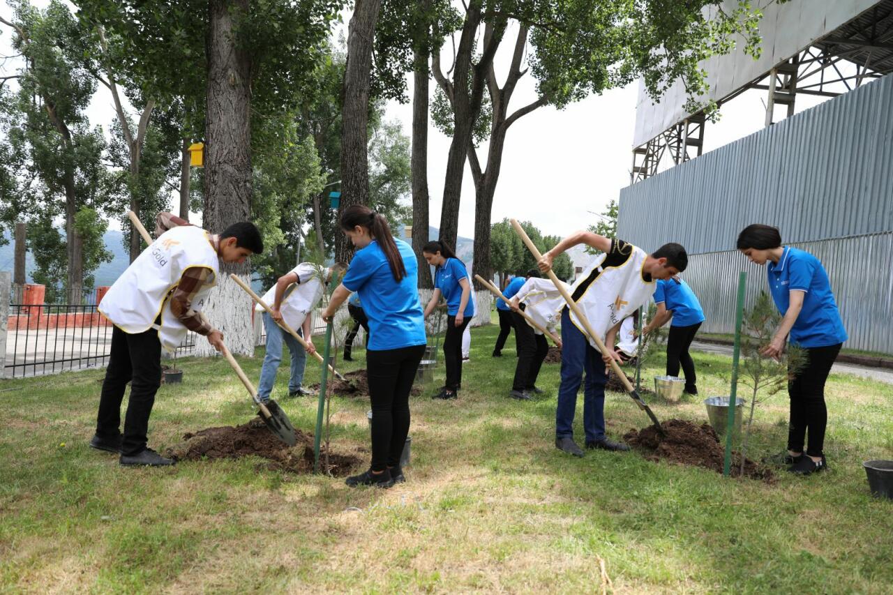 ЗАО "AzerGold" совместно с Общественным объединением "Региональное развитие" осуществило экологическую акцию