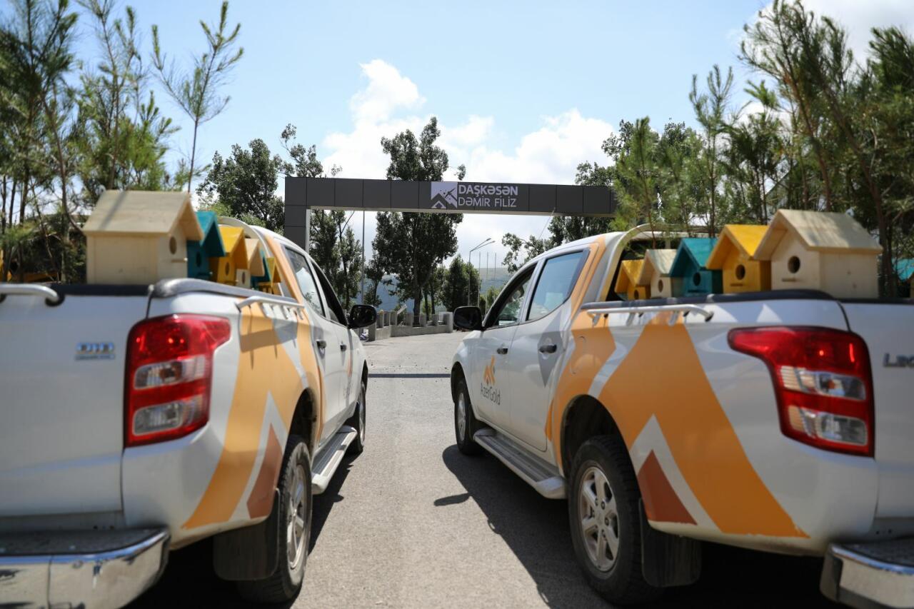 ЗАО "AzerGold" совместно с Общественным объединением "Региональное развитие" осуществило экологическую акцию