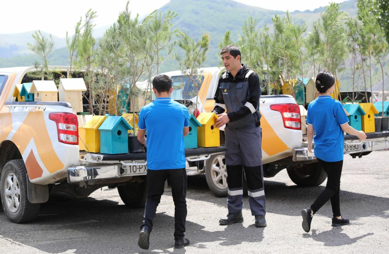 ЗАО "AzerGold" совместно с Общественным объединением "Региональное развитие" осуществило экологическую акцию