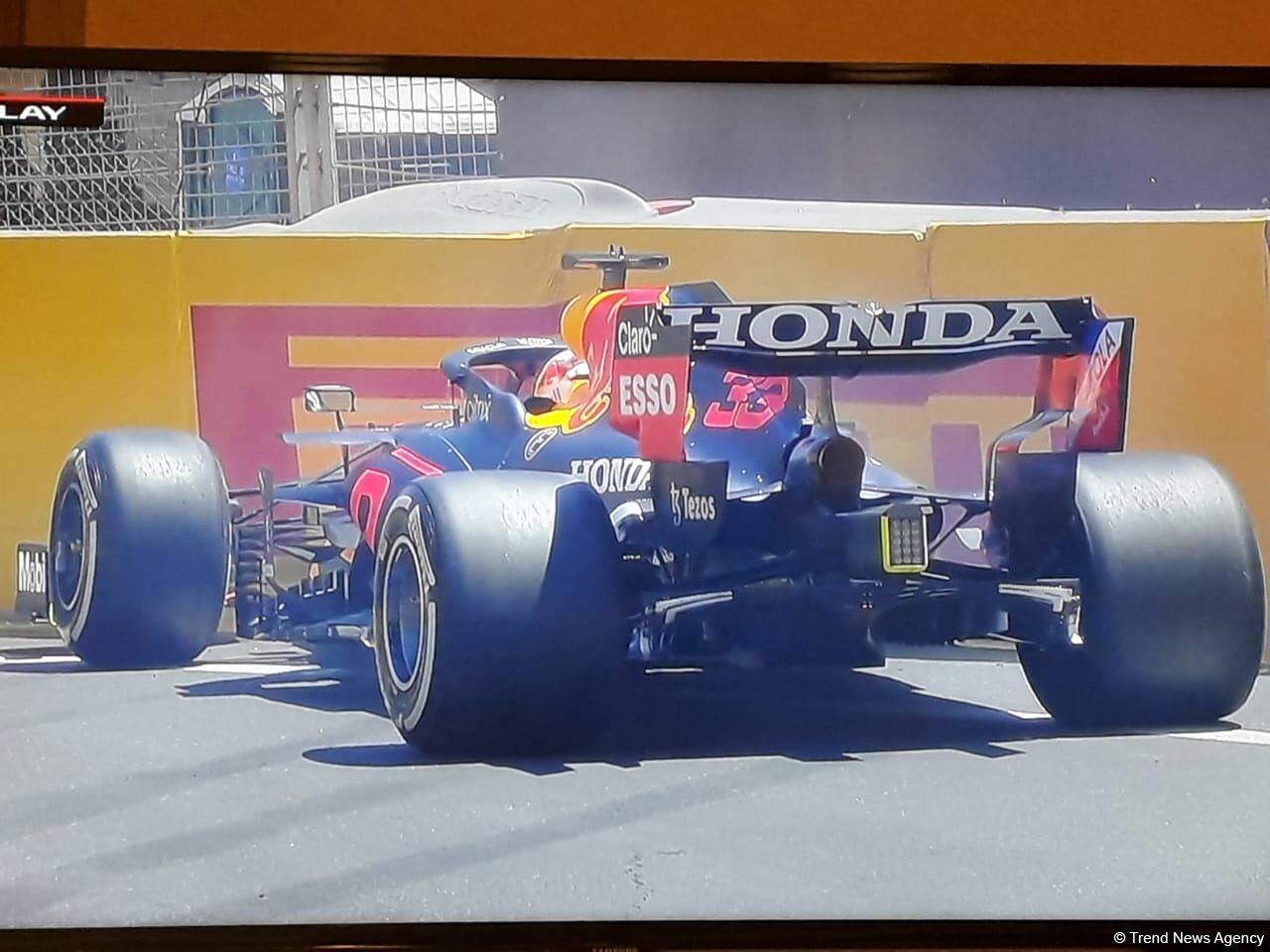 Очередная авария на Гран-при Азербайджана Формулы-1