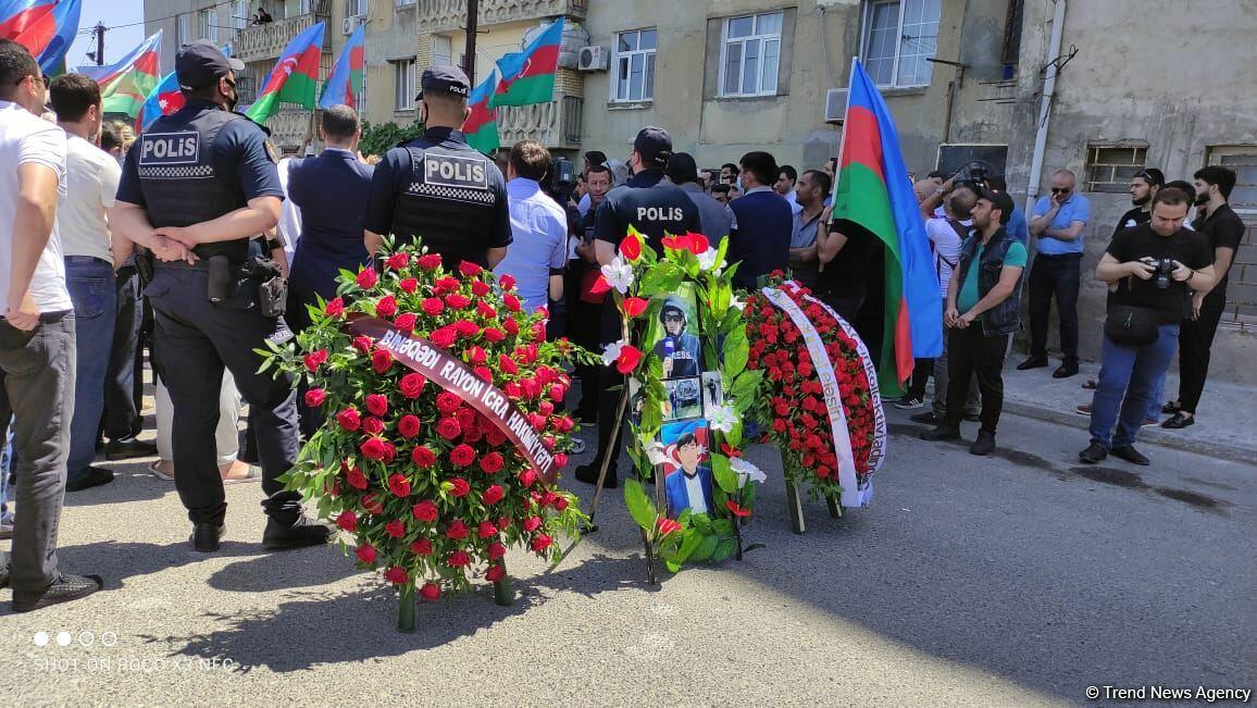 Şəhid jurnalist dəfn olunub