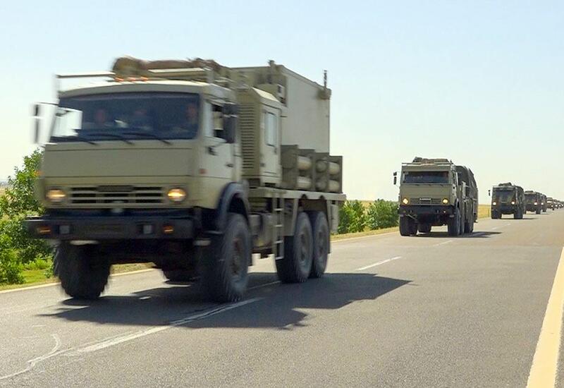 Командно-штабные учения в войсках Нахчыванского гарнизона